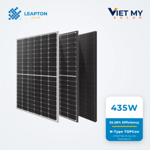 Tấm pin Leapton 430–450W N-Type Topcon 