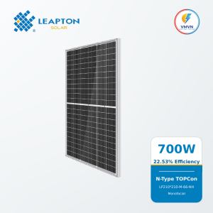Tấm pin Leapton 690–700W | N-Type Topcon