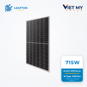 Tấm pin Leapton 700–740W N-type Topcon Dual Glass