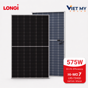 Tấm pin năng lượng mặt trời LONGi Hi-MO 7 LR5-72HGD 560W – 590W
